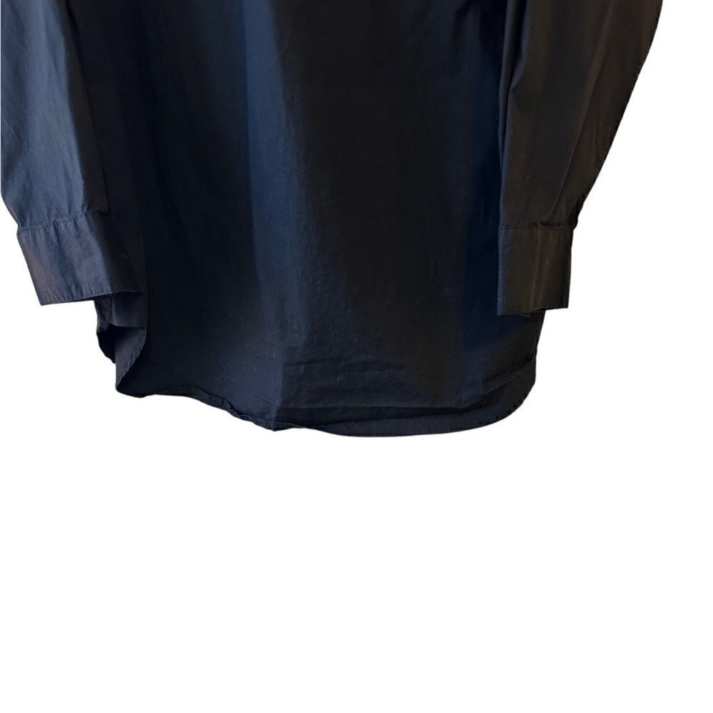 Isaac Mizrahi Live! Women's Long Sleeve Woven Black Tunic Blouse Size 20W - Picture 7 of 8